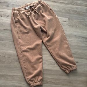 Women's Tan Jogger Pants